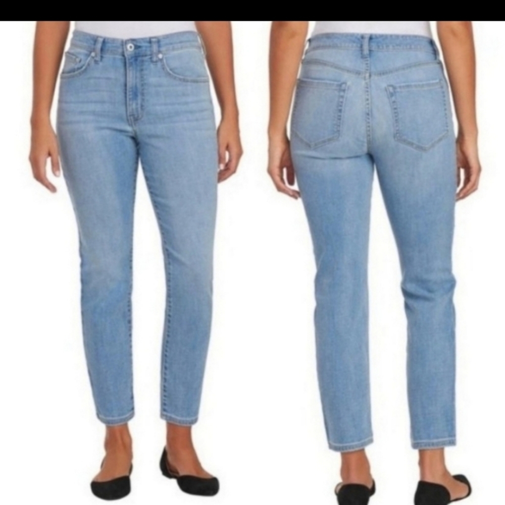 ELLA MOSS Anthropologie high waist straight jeans